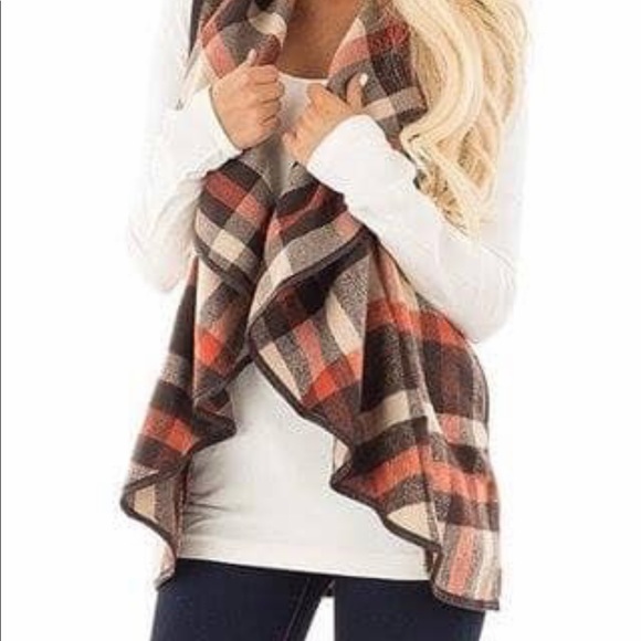 SOLDOUT☕️”LAYLA”☕️Perfectly COZY Warm Waterfall Vest🆕NWT - Picture 2 of 8